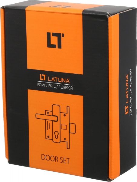 Замок врезной с ручками Blazer санузловый SN/CP WC 47,5 мм никель