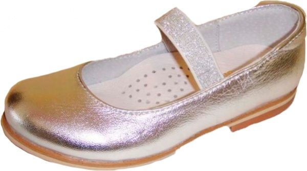 Балетки Bistfor для дівчинки р.31 сріблястий 9750/344 