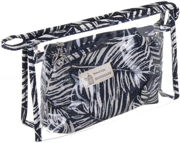 Набір косметичок Перо 3 шт B107-9 синій 