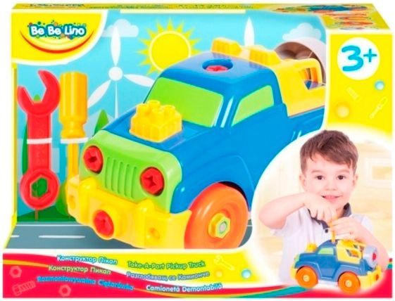 Конструктор Bebelino Пикап 58145
