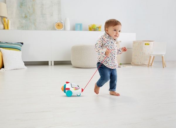 Игрушка-каталка Fisher Price Веселая ракета GCV74