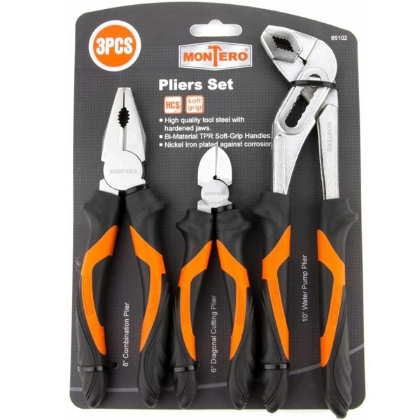 Набор ручного инструмента Montero 3 шт. 85102