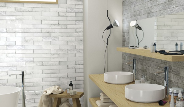 Плитка Cifre Drop Relieve White 7,5x30 