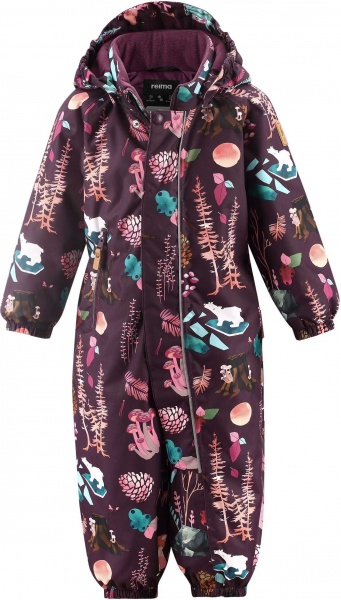 Комбінезон дитячий Reima Puhuri бордовий р.86 510306 