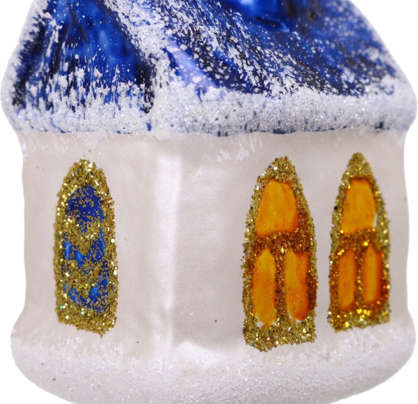 Декорация новогодняя Формовая игрушка в ассортименте 9 см 