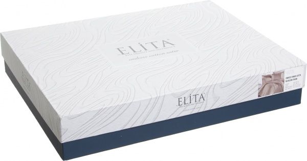 Комплект постельного белья Emboss 2 тауп Sesli Tekstil 