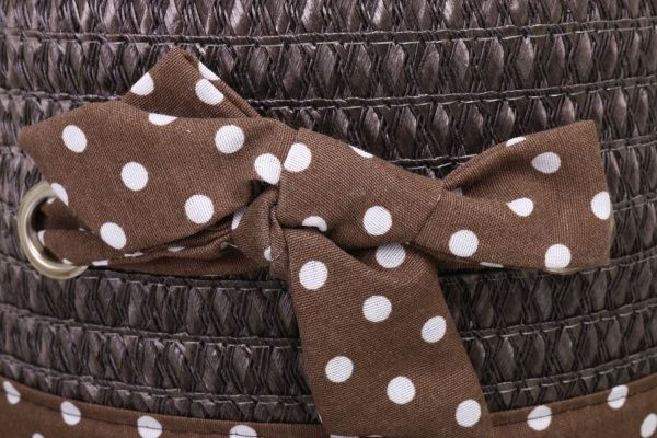 Кошик плетений з текстилем Tony Bridge Basket 27x25x20 см DSA16-7CD-4 