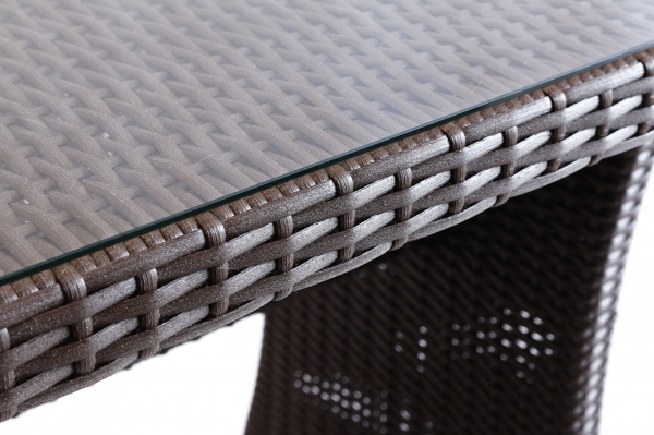 Стол Рондо 2400 80x110 см коричневый 