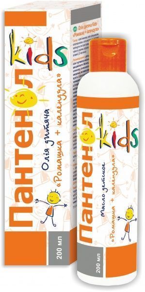 Олія Фармаком дитяча Пантенол Kids Ромашка + Календула 200 мл