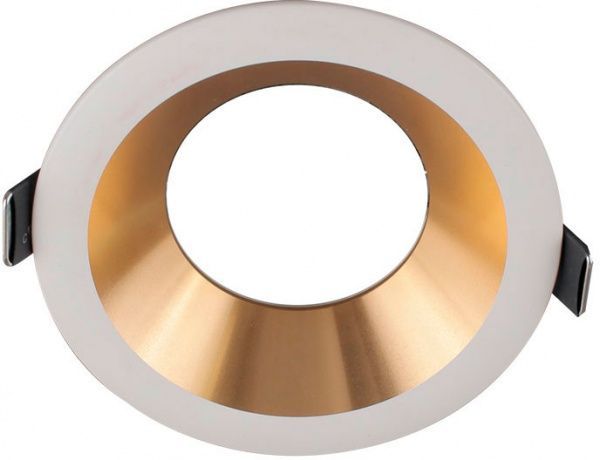 Светильник точечный Светкомплект HDL AS 44WH/GD 50 Вт G5.3 белый/золото 