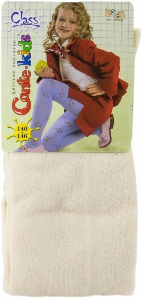 Колготки детские Conte-Kids Class 7С-31СП-192 р.140-146 бежевый 