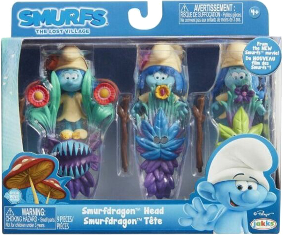 Набор фигурок Jakks Pacific Smurfs Lost Village Theme 3 фигурки 29271 (29270) 