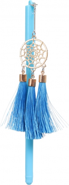 Ручка гелевая Ловец снов голубая 