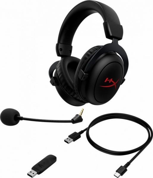 Гарнітура ігрова HyperX Cloud Core Wireless black (4P5D5AA) 