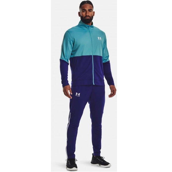 Джемпер Under Armour PIQUE TRACK JACKET 1366202-433 р. S блакитний