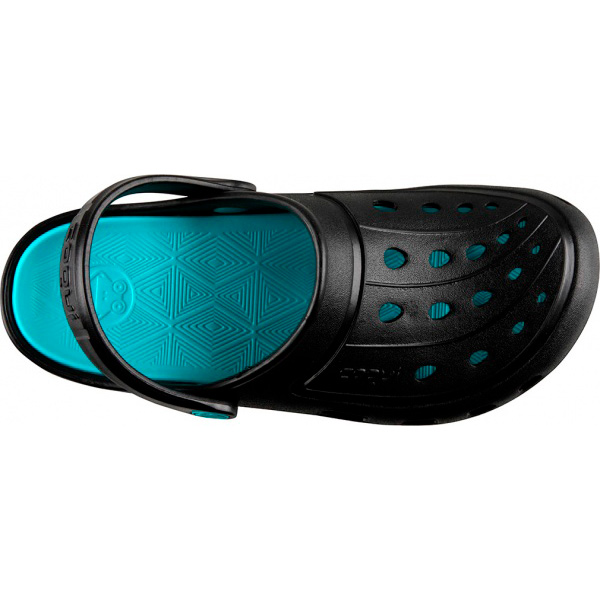 Сабо Coqui Jumper 6352 102035 р.38 черный с бирюзовым