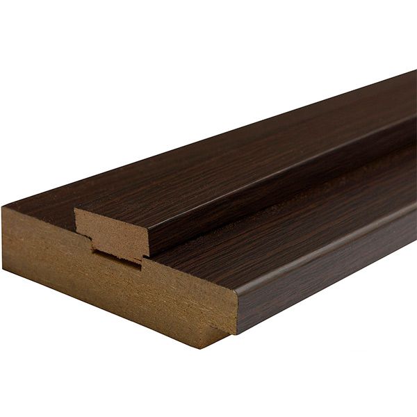 Дверная коробка ОМіС ламинированная под добор 100x33 мм венге