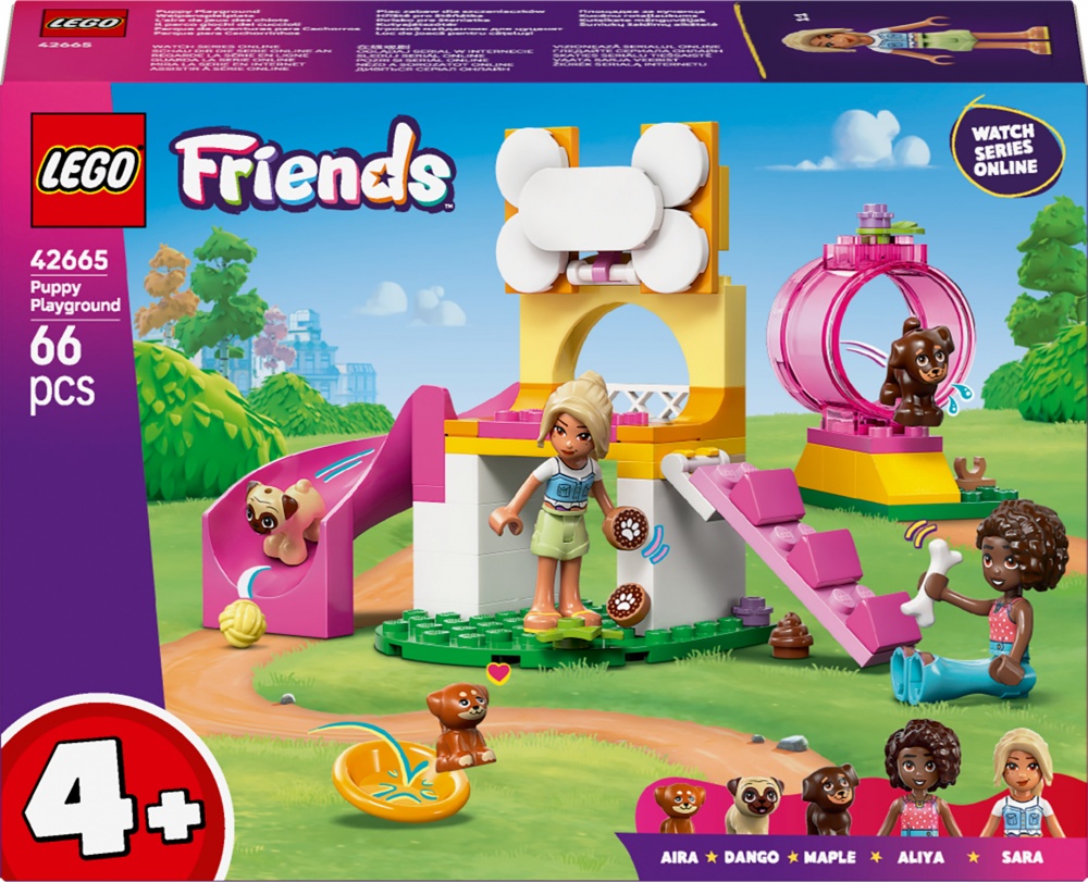 Конструктор LEGO Friends Игровая площадка для щенков 42665