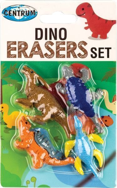 Ластик для карандашей набор Dino 80764 Centrum
