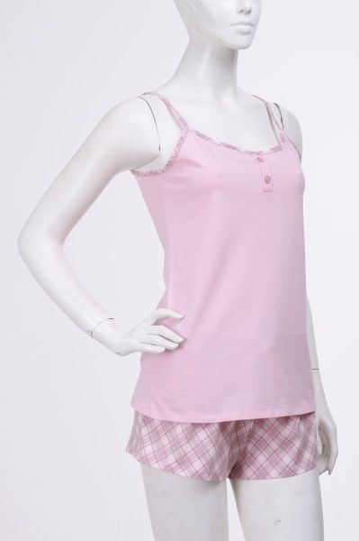 Пижама женская Roksana Mademoiselle 597/12641 р. L серый с розовым 