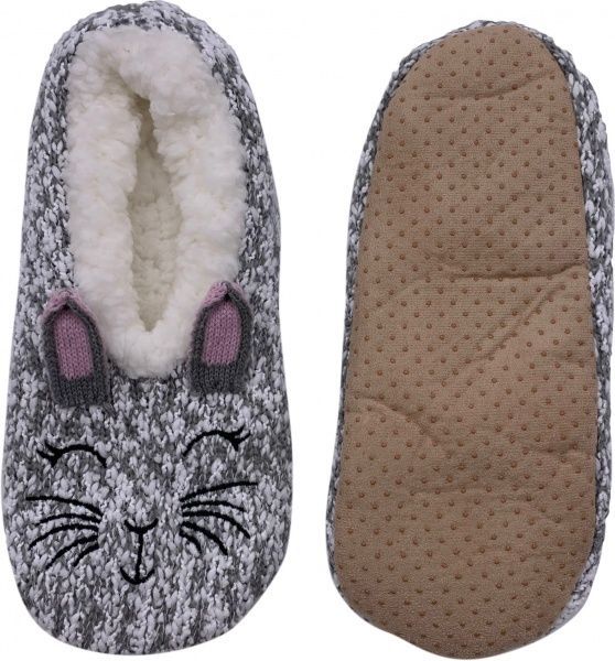 Взуття домашнє La Nuit Home Мімішка р. 36-37 сірий 