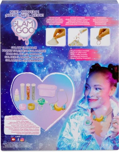 Игровой набор Glam Goo для юного дизайнера Галактический блеск 560111