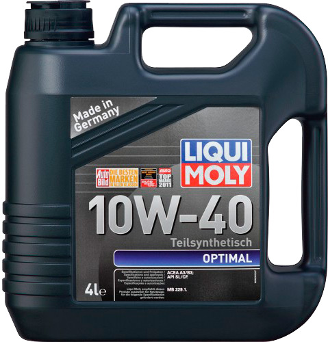 Моторне мастило Liqui Moly Optimal 10W-40 4 л (8998)