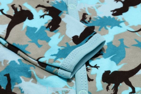 Комбінезон Bambinelli Діно р.80 блакитний із чорним 