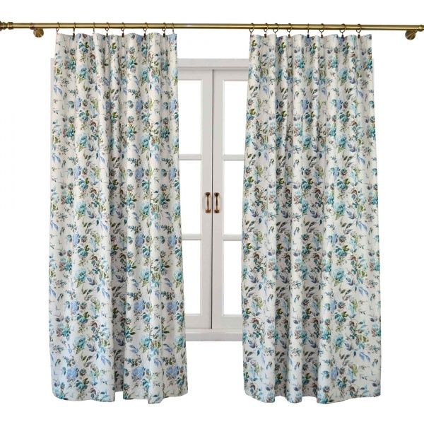 Комплект штор ORO Троянда блакитна La Nuit