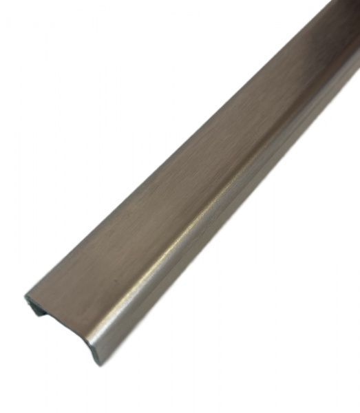 Плитка Cerossa Ceramica Лістелло матове срібло 1,2x244x0,7 