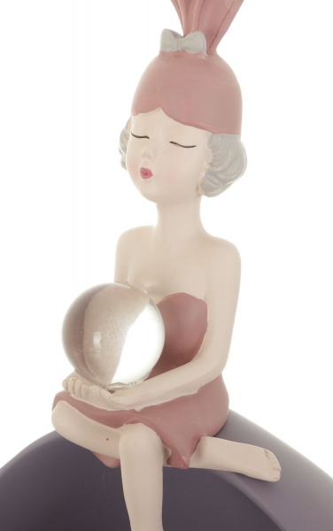 Статуетка Чаклунка 17х17,5х30 см фіолетова