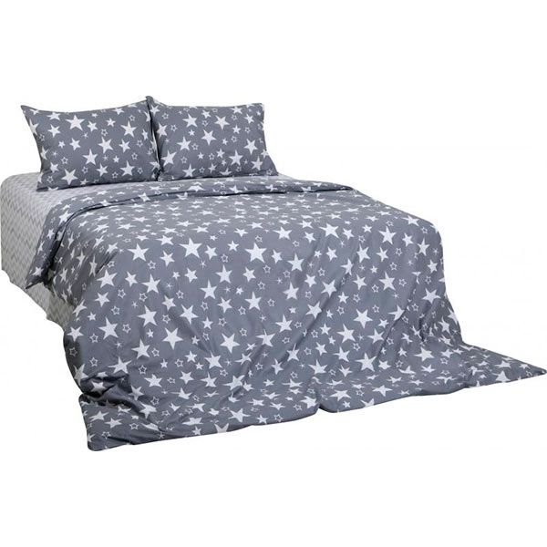 Комплект постельного белья полуторный Underprice Звездный зигзаг