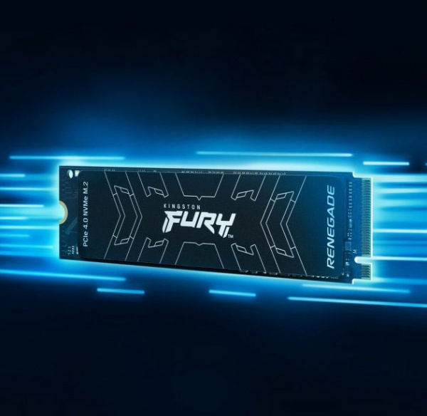 SSD-накопичувач Kingston Fury Renegade 2280 500GB M.2 PCI Express 4.0 x4 3D TLC NAND (SFYRS/500G) 