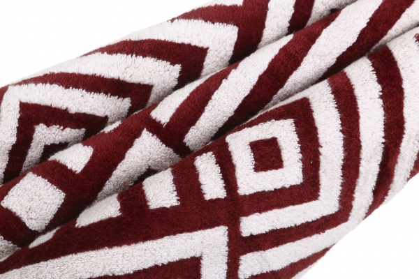 Полотенце Rombo 70x140 см красный 