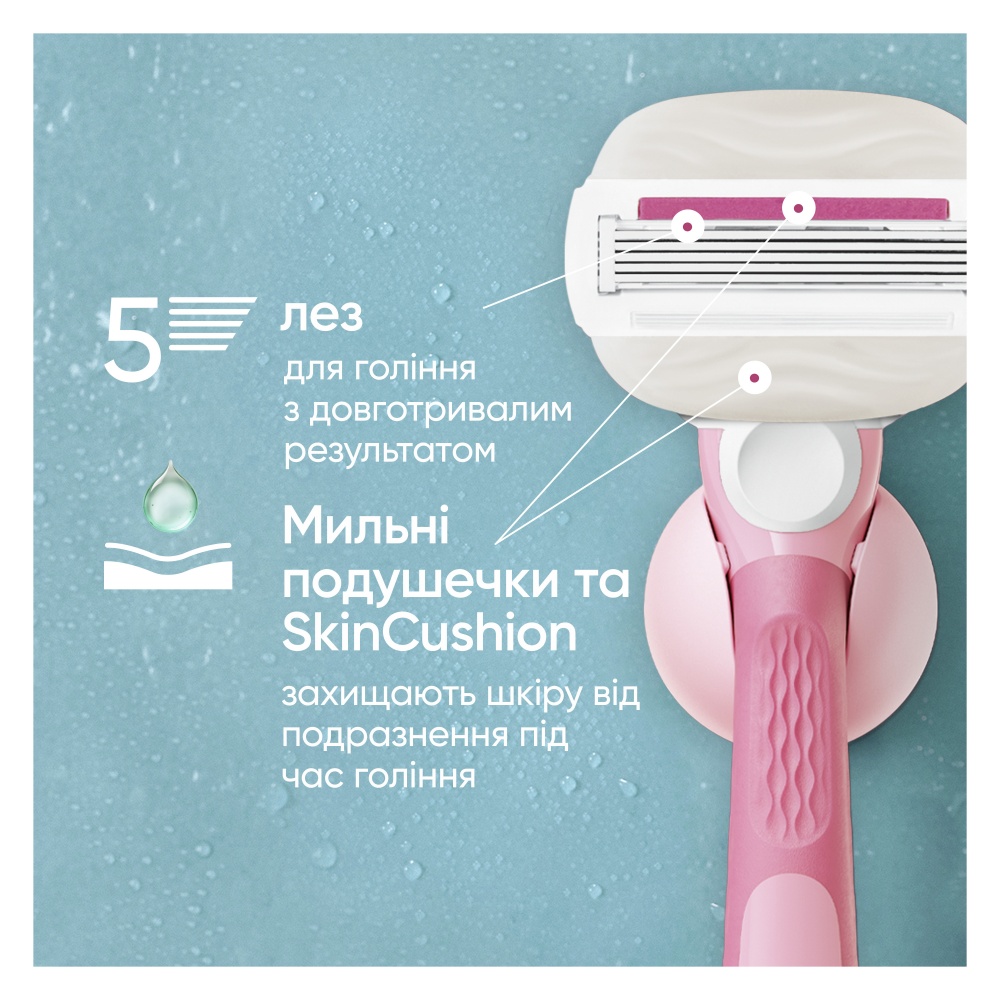 Сменный картридж Gillette Venus Comfortglide Olay Sugarberry 3 шт.