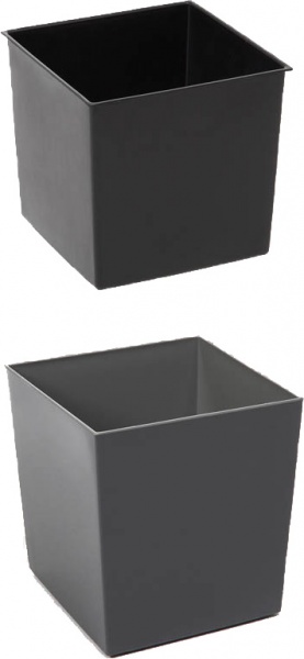 Горщик Lamela для квітів Юка 300 квадратний фраппе 