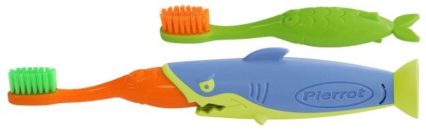 Зубная щетка Pierrot Акула №2 детская мягкая 2 шт.