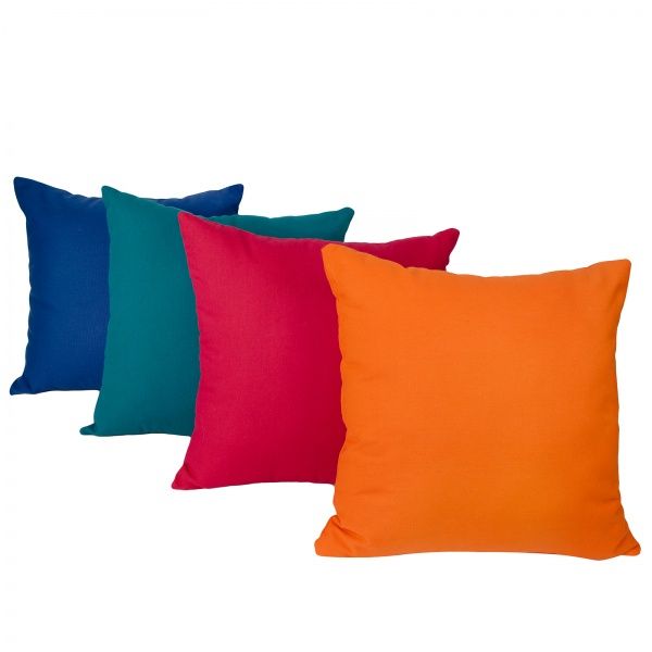 Подушка декоративная 45x45 см бирюзовый Homeline 