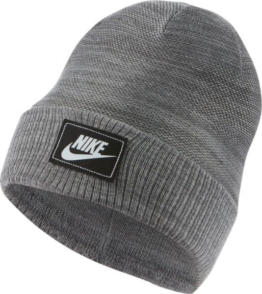 Шапка Nike U NSW BEANIE CUFFED FUTURA CW6323-071 OS черный