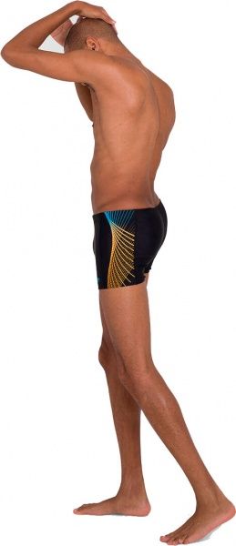 Плавки Speedo PNL ASHT AM BLACK/ORANGE 8-04510F317 р.34 черный