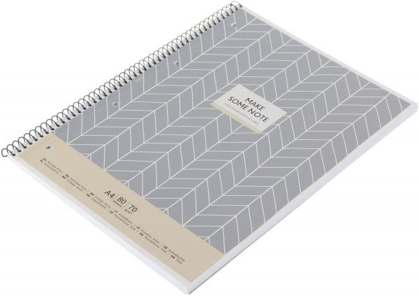 Блокнот А4 80 листов клетка A4-080-6505K Школярик