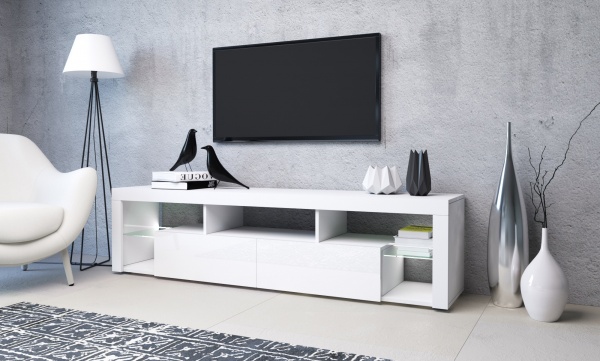 Тумба под ТВ Accord Hugo 200 белый 