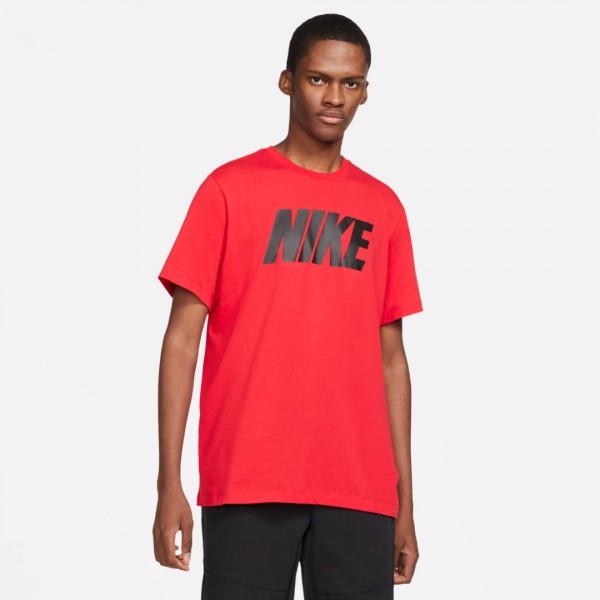 Футболка Nike M NSW TEE ICON BLOCK DC5092-657 р.2XL червоний