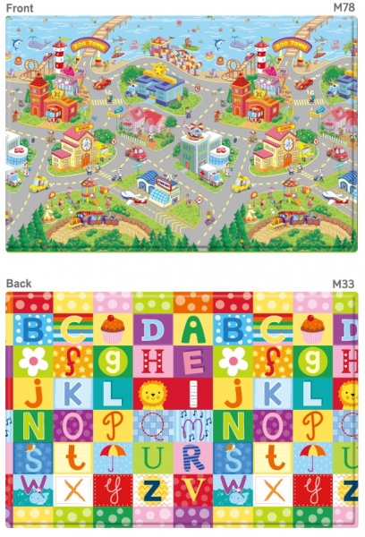 Ігровий килимок Babycare Zoo Town 1850X1250X12 мм 90374