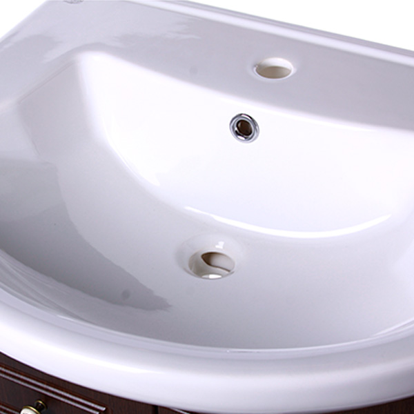 Тумба с умывальником Аква-Родос Классик 60 см 065000-u Evita 60 см орех