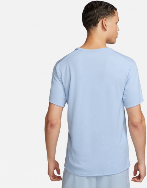 Футболка Nike DF UV MILER SS DV9315-479 р.2XL голубой