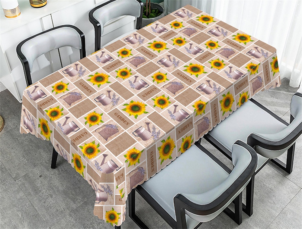 Клеенка на стол UP! (Underprice) с подкладкой 1,37м разноцветный PW195-R853-1