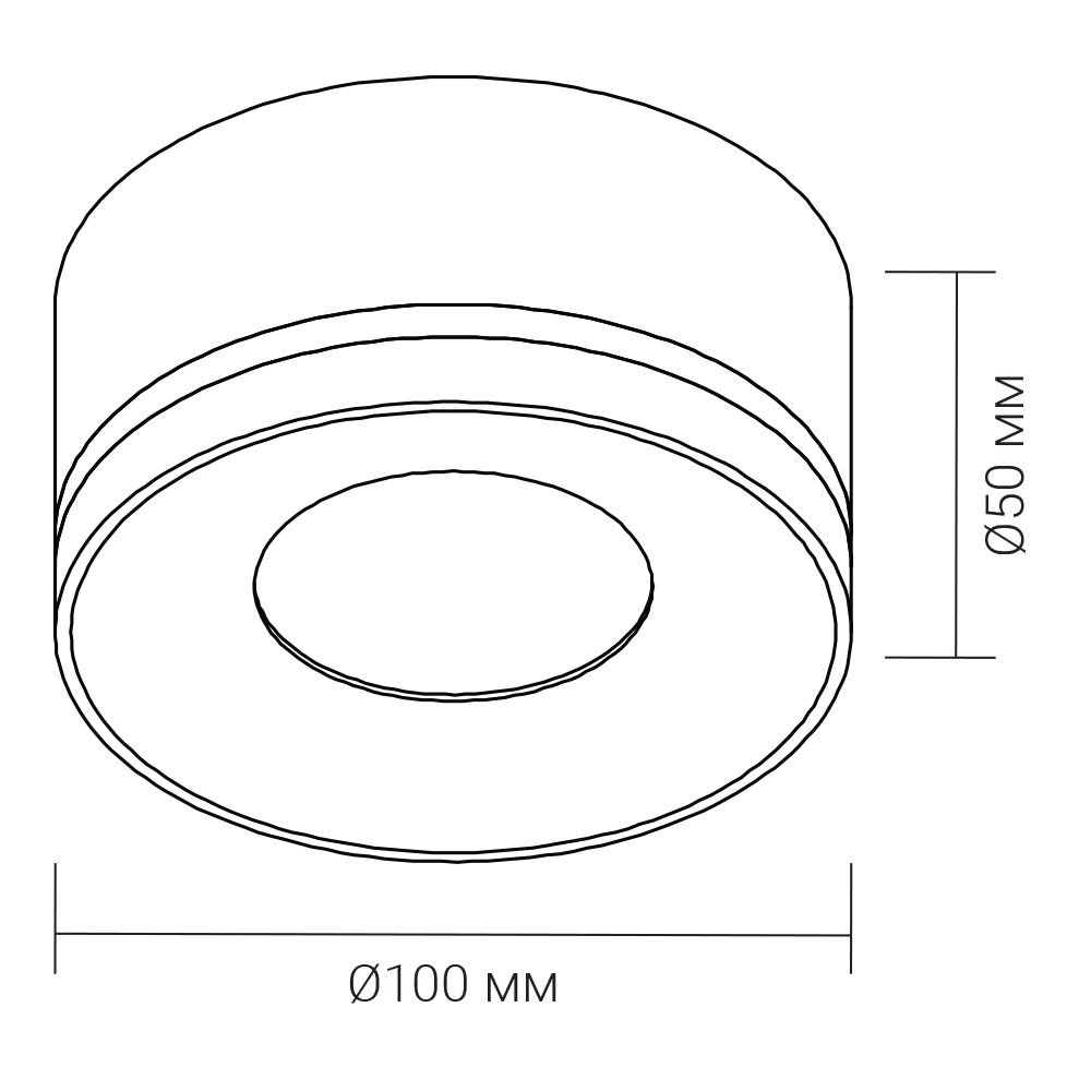 Светильник точечный ARDERO GX53 черный ML403 b