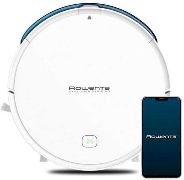 Робот-пылесос Rowenta RR7267WH Explorer S40 Aqua white 