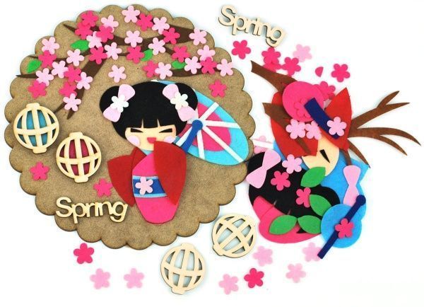 Набір для творчості Аплікація із фетру Spring Аплі-Краплі 